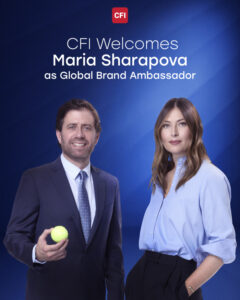 Maria Sharapova é a nova Embaixadora Global da CFI: O que isso significa para os brasileiros em Dubai