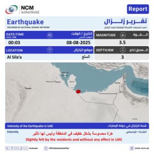 Recent Tremors em Abu Dhabi: O Que Sabemos Até Agora