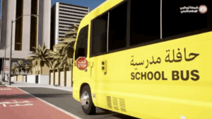 Importância de Parar para Ônibus Escolares em Abu Dhabi